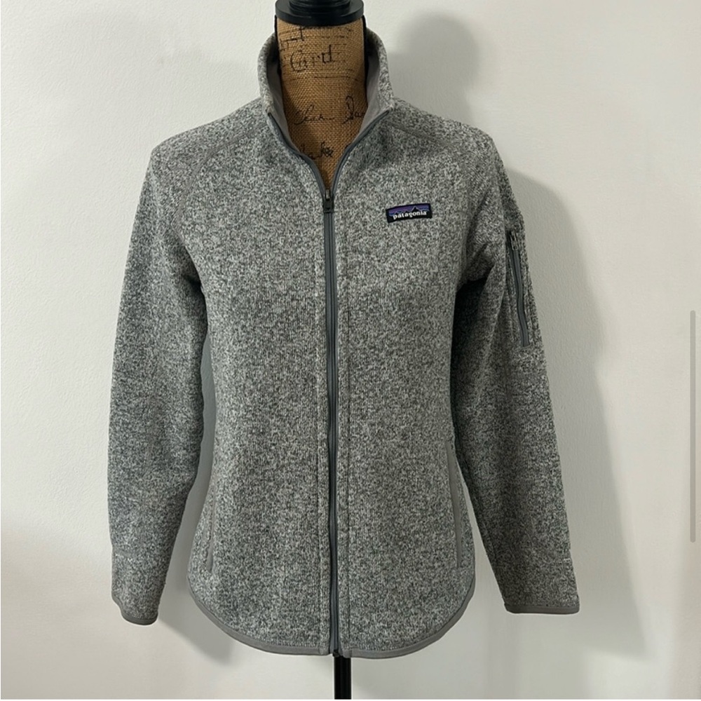 Patagonia Better Sweater Women’s Small Gray Full Zip Jacket